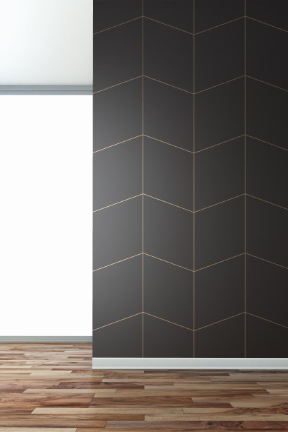 空的墙壁背景与自然光线从窗户图片下载