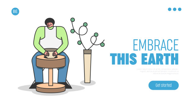 陶艺坊网站登陆页面。陶艺创作学习艺术课图片下载