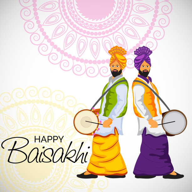 Baisakhi快乐。图片下载