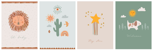 一套婴儿沐浴卡图片下载