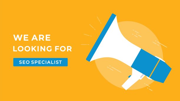 我们正在聘请矢量概念与扬声器。图片下载