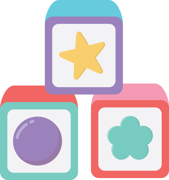 孩子们玩具积木建造游戏明星球图片下载