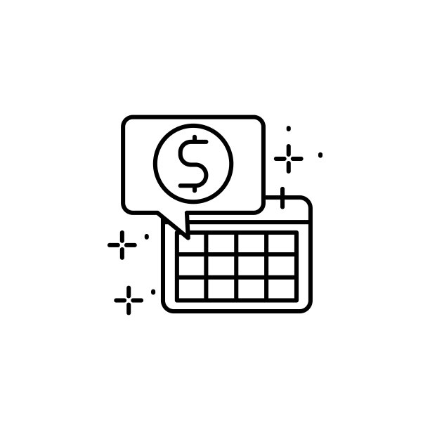 活动，美元图标。现代商务图标元素图片下载