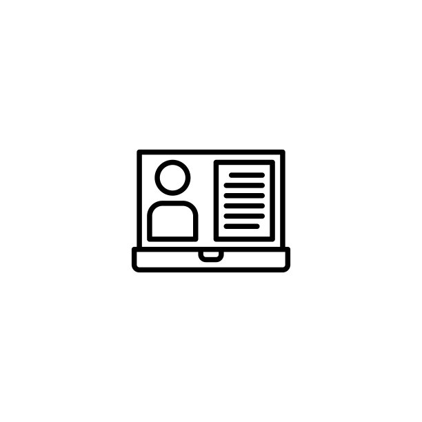 在线学习图标矢量图图片下载