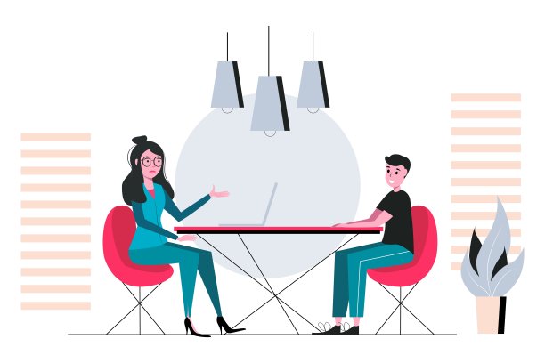 工作面试和就业业务会议，招聘人力资源经理和职位空缺概念图片下载