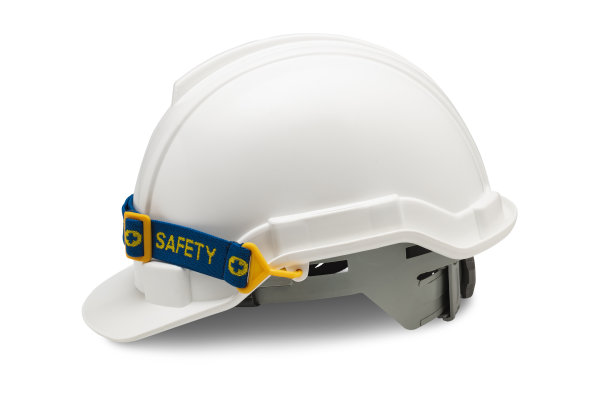 工作帽被隔离在白色背景上，为安全工人提供裁剪路径。图片下载
