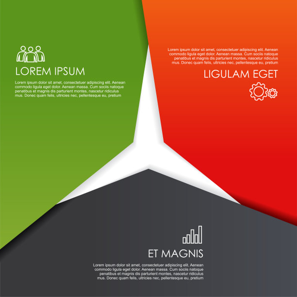 信息图设计模板与地方为您的数据。矢量插图。图片下载