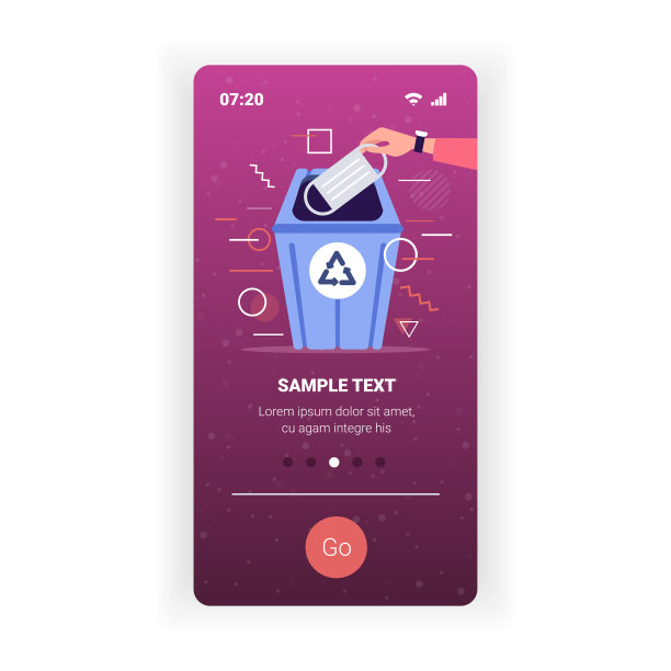 手抛医用口罩战胜冠状病毒大流行检疫的胜利即将结束图片下载