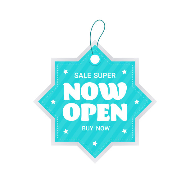 现在开打折标签的冠状病毒检疫是广告宣传活动的概念图片下载