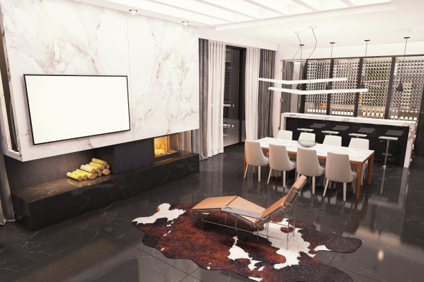 现代豪华别墅内饰图片下载