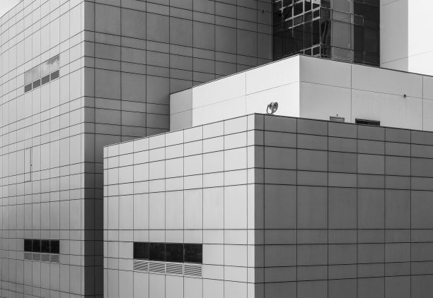 现代建筑的背景图片下载