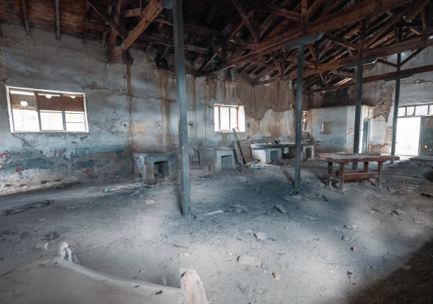 废弃的建筑图片下载