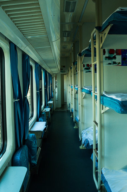 2017年11月，中国武汉。马车队的内部视图。图片下载