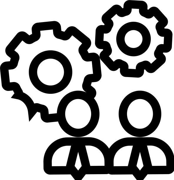 经理重新制定图标孤立轮廓图片下载