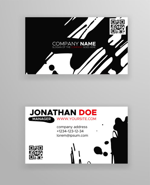 创意名片模板图片下载