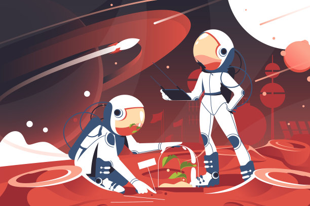 研究了透明穹顶下的植物图片下载