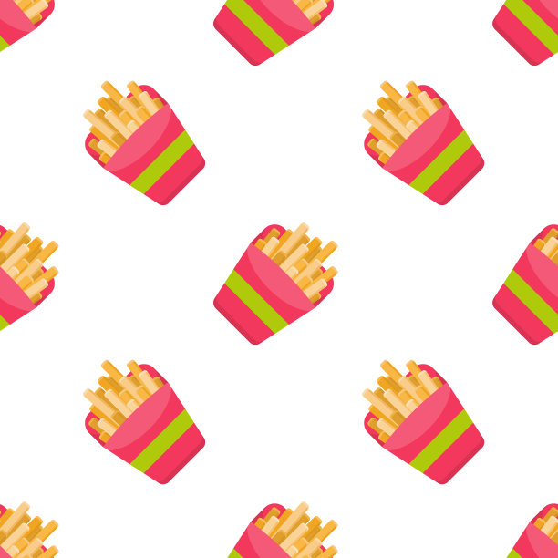 背景薯条倾斜图片下载