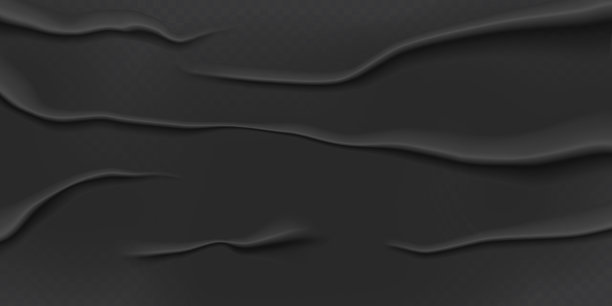 黑色湿皱纸图片下载