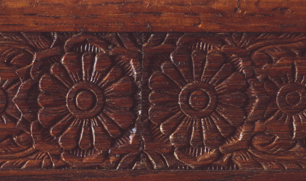 极近的古董木雕家具图片下载