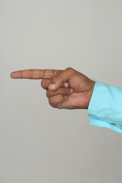 孤立的手部运动图片下载