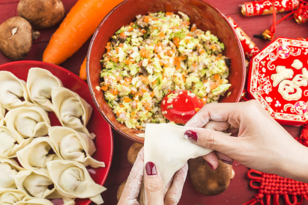 中国节日的饺子图片下载