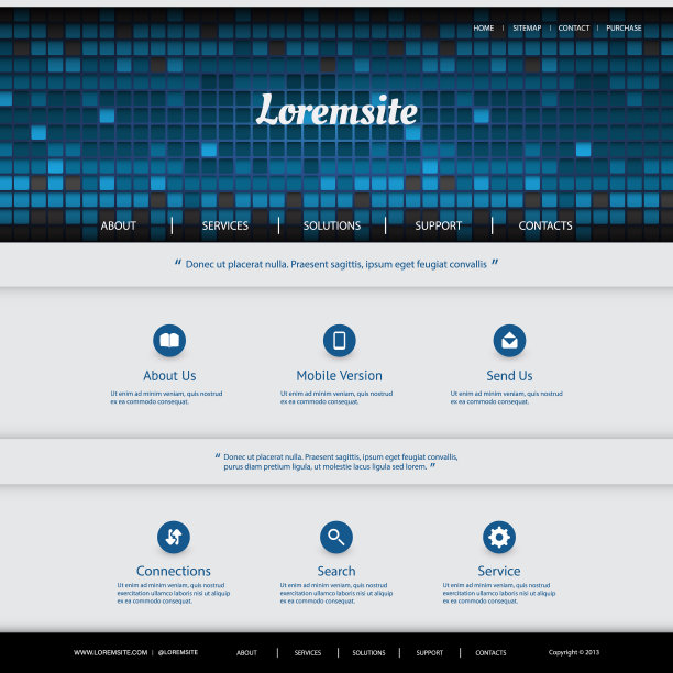 一页网站模板图片下载
