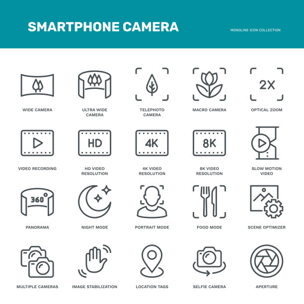 智能手机相机图标图片下载