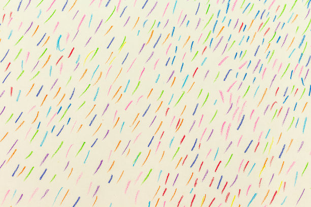 概念艺术雨多色纸背景。图片下载