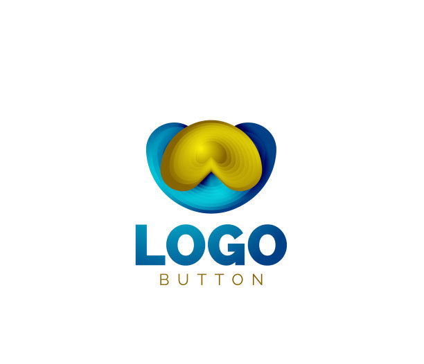 抽象圆形标志模板最小图片下载