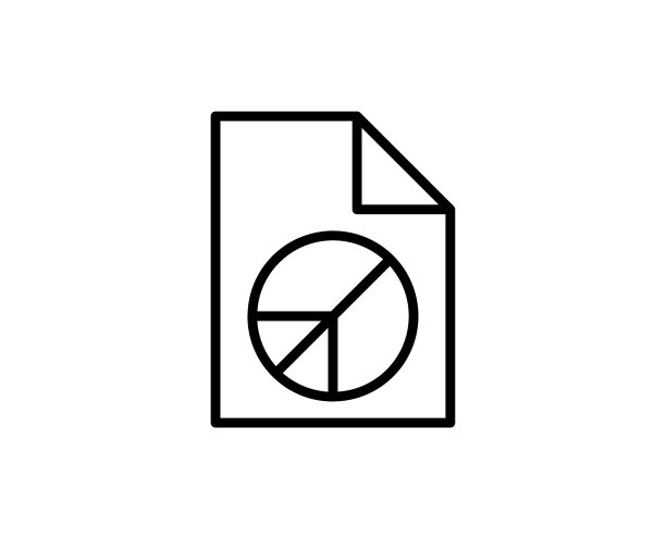 分析线性图标图片下载