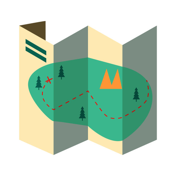 纸质地图。路线,行程,小道图片下载