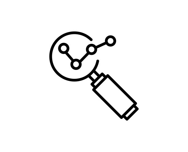 分析线性图标图片下载