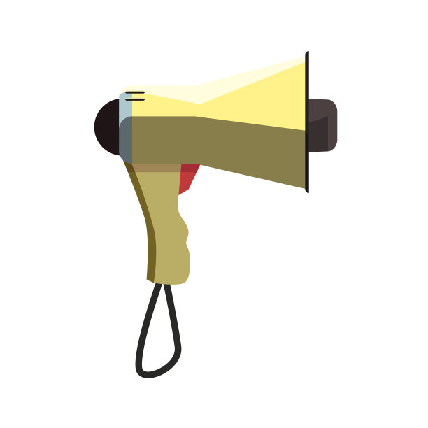 扩音器插图图片下载