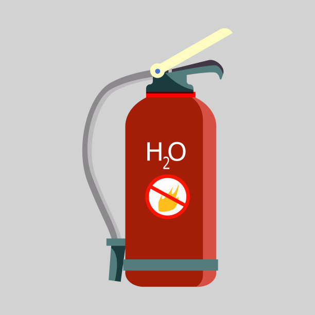 灭火器。水,红气球图片下载