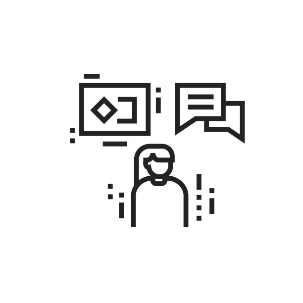 品牌推广和广告黑线图标。影响市场营销的人。象形文字用于网页、手机应用、促销。UI UX GUI设计元素。可编辑的中风。图片下载