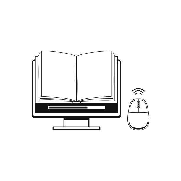 在线教育和学习。网络学习和培训概念图标图片下载