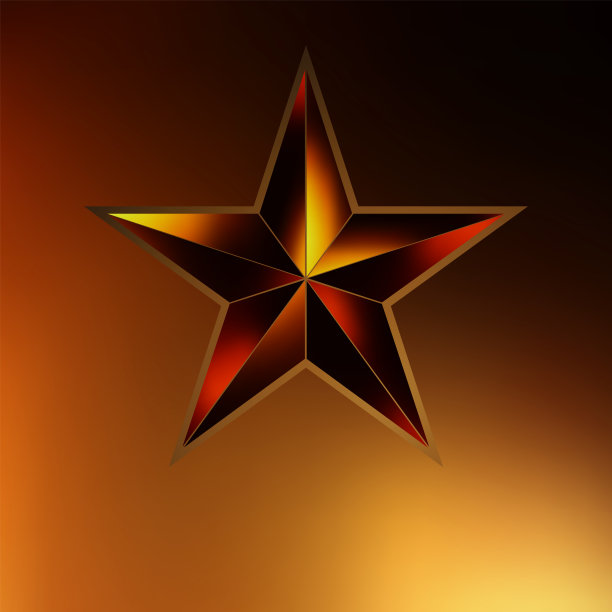 金色的星星图案。EPS 8图片下载