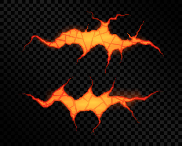 火山熔岩。图片下载