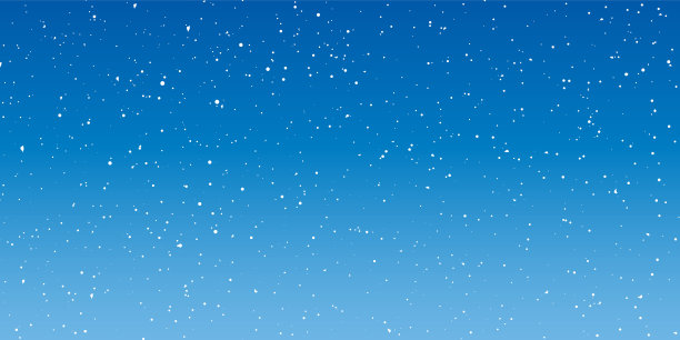 雪的夜晚。白色的雪花。雪下降。图片下载