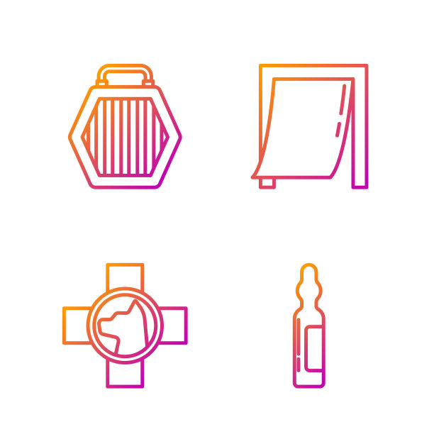 设行宠物药瓶医疗兽医诊所图片下载