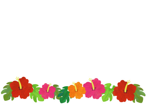 木槿背景插图/贝克勒图片下载