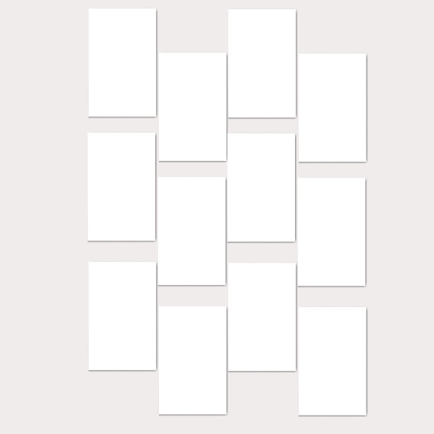 为照片或蒙太奇的模板拼贴框架图片下载