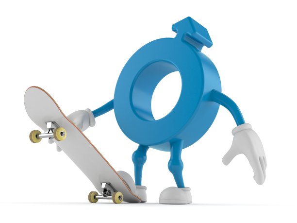 以滑板为男性的性别符号特征图片下载