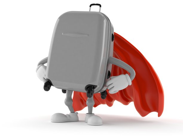 手提箱性格与英雄斗篷图片下载