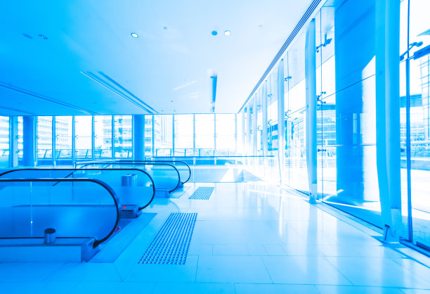 现代自动扶梯和楼梯图片下载