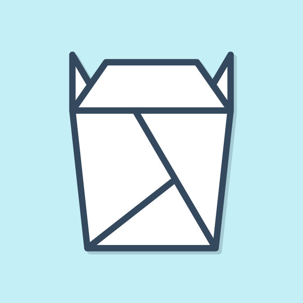 蓝线中餐厅开了外卖盒图片下载