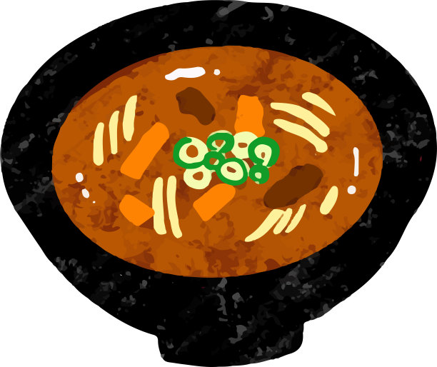 咖哩乌冬面图片下载