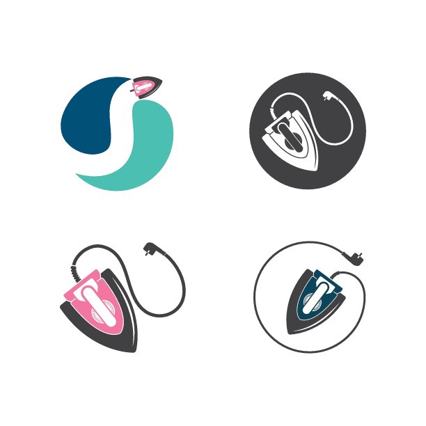 熨斗矢量图标插图图片下载