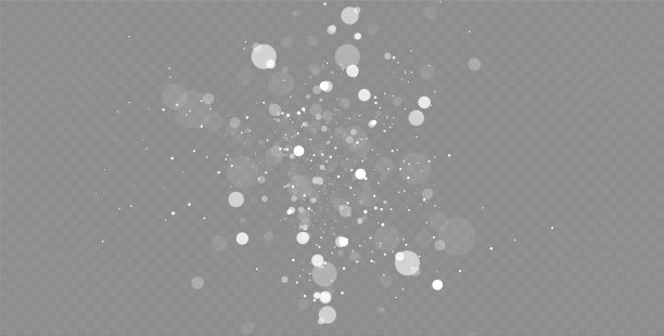 落雪在灰色，向量。圣诞节的天气。背景。发出光的效果。矢量插图。圣诞节的闪光。灰尘。图片下载