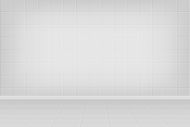 逼真的浴室室内背景图片下载